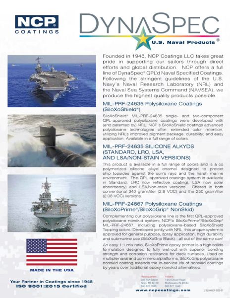 U.S. Naval Products